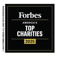 Forbes top charities logo